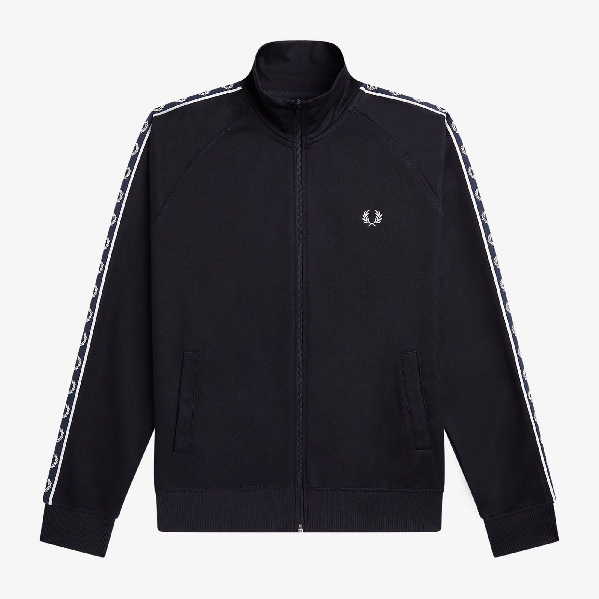 Fred Perry Contrast Tape Trackjacket Men | Plutosport